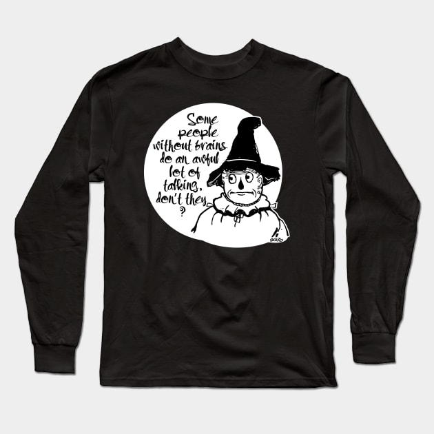 Wizard of Oz-Scarecrow-2 Long Sleeve T-Shirt by BonzoTee